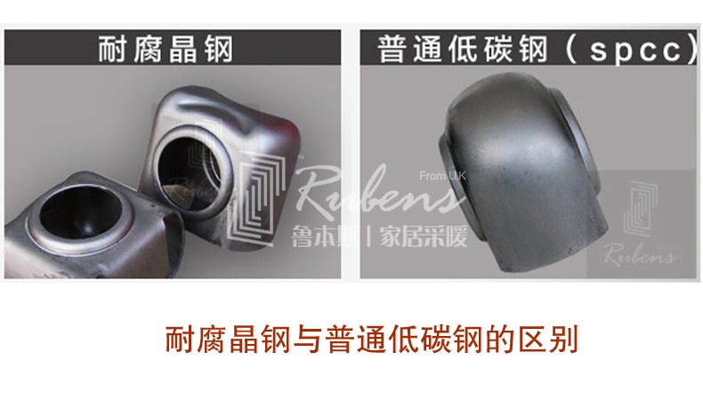 魯本斯耐腐晶鋼，鋼制暖氣片